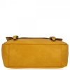 BEE BAG Duża Listonoszka Damska Adelia w Stylu Vintage Żółta